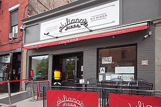 <span class="mw-page-title-main">Juliana's Pizza</span> Restaurant in Brooklyn, New York