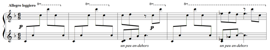 Partition pour piano