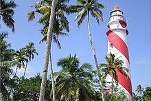 Lighthouse in Tangasseri, Kollam Leuchtturm in Kollam.jpg