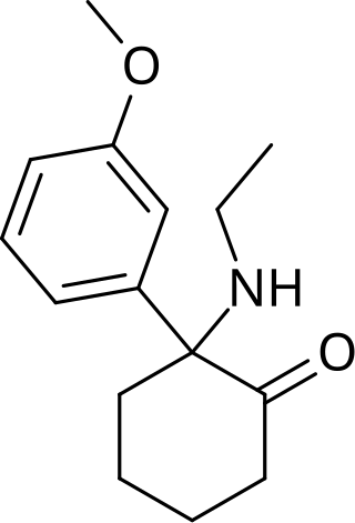 <span class="mw-page-title-main">Methoxetamine</span> Dissociative drug