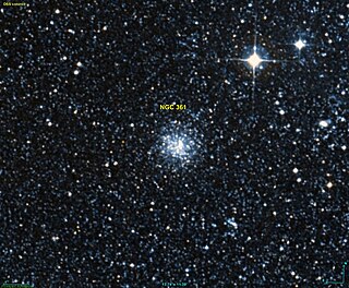 <span class="mw-page-title-main">NGC 361</span> Open star cluster in the Small Magellanic Cloud