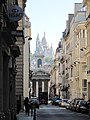 Rue Laffitte met zicht op Montmartre