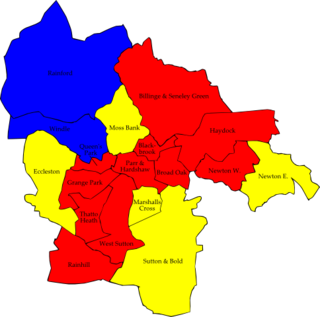 <span class="mw-page-title-main">2002 St Helens Metropolitan Borough Council election</span> 2002 UK local government election