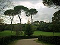 Il parco di Villa Ada a Roma