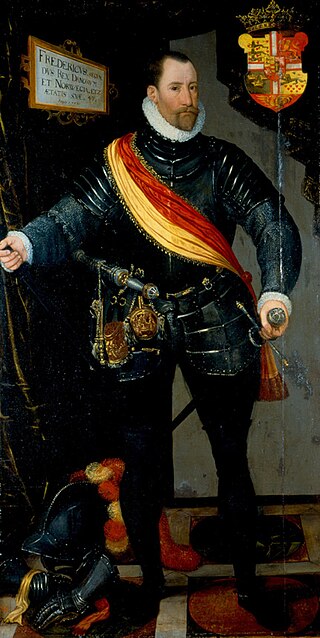 <span class="mw-page-title-main">Frederick II of Denmark</span> King of Denmark and Norway from 1559 to 1588