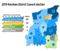 2019 results map