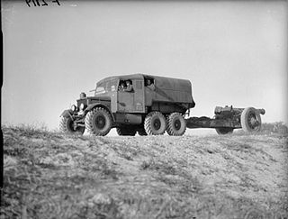 <span class="mw-page-title-main">Artillery tractor</span> Specialized heavy-duty form of tractor unit used to tow artillery pieces