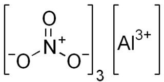 <span class="mw-page-title-main">Aluminium nitrate</span> Chemical compound