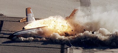 Boeing 720 Controlled Impact Demonstration