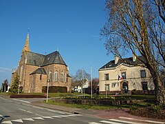 Église et mairie