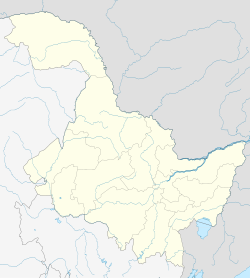 Dongshan is located in Heilongjiang