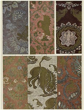 <span class="mw-page-title-main">Damask</span> Reversible figured woven fabric