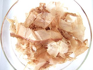 <i>Katsuobushi</i> Dried, fermented, and smoked skipjack tuna