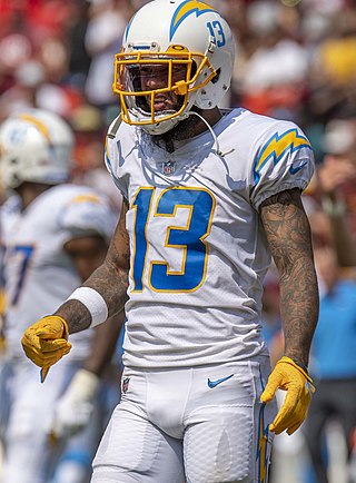 <span class="mw-page-title-main">Keenan Allen</span> American football player (born 1992)