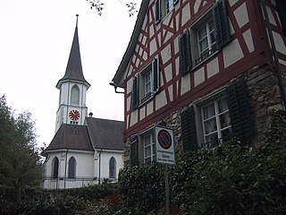 <span class="mw-page-title-main">Mammern</span> Municipality in Thurgau, Switzerland