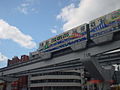 Kitakyūshū monorail leaving Kokura station / 小倉駅を発車するモノレール