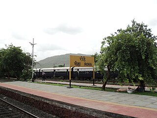 <span class="mw-page-title-main">Roha railway station</span> Railway Station in Maharashtra, India