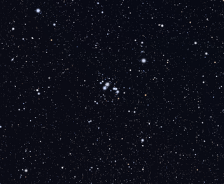 <span class="mw-page-title-main">NGC 7160</span> Open cluster in the constellation Cepheus