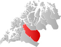 Localisation de Målselv