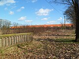 Gut Klausheide, Blick von Westen auf die ehemaligen Speicher, die sich an die Ställe anschlossen