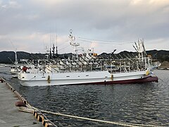 Squid-fishing boat in Kesennuma harbour 1.jpg