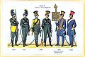 Uniformen 2. Reiter-Regiment