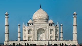 Taj Mahal frå sørsida