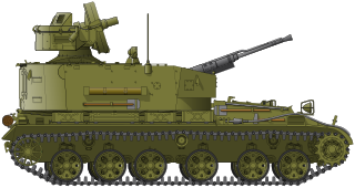 <span class="mw-page-title-main">ZSU-37-2 Yenisei</span> Self-propelled anti-aircraft weapon