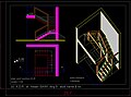 درج بثلاثة شواحط(3stair flights)