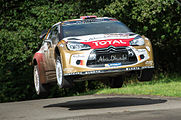 Rallye (Mads Østberg, Citroën DS3 WRC, in Rallye Deutschland 2014)