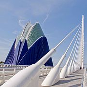 L'Àgora in the City of Arts and Sciences, Valencia by Santiago Calatrava, 2009