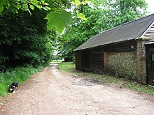 Barn by the Ridgeway at Chivery, 2009