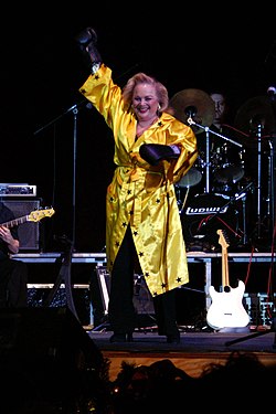 Carol Connors performing live on November 17, 2007