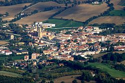 Skyline of Castelraimondo