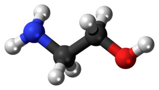 <span class="mw-page-title-main">Ethanolamine</span> Chemical compound