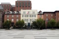 Photograph of Blair House on a sunny autumn day.