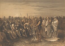 A Germanic assembly, by Charles Rochussen Germaanse volksvergadering (cropped).jpg