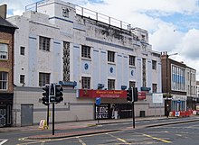 The theatre in disrepair before being refurbished Globe Theatre.jpg