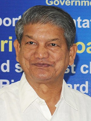 <span class="mw-page-title-main">Harish Rawat</span> 7th Chief Minister of Uttarakhand