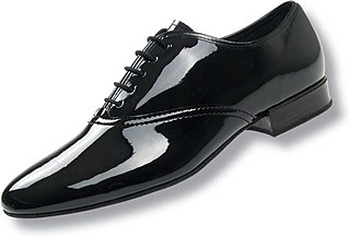 <span class="mw-page-title-main">Patent leather</span> Type of coated leather