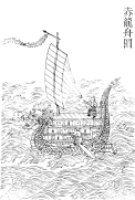 Bateau-dragon rouge, Gujin Tushu Jicheng