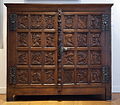 Armoire Renaissance aux armes de la famille de Donceel (c. 1530).