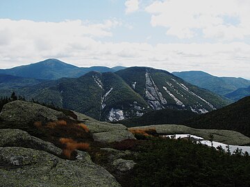 Mount Colden from Wright, Marcy at left