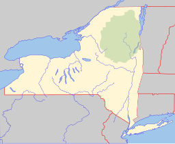 Boyds Corner Reservoir is located in New York Adirondack Park