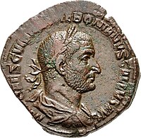 Sestertius of Gallus.