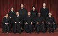 2017 photo of the Supreme Court Justices