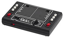 The Tomy Blip was a mechanical Pong handheld released in the 1970s. Tomy-Blip.jpg