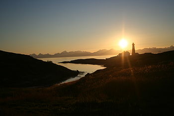 Tranøy Lighthouse Nordland, Hamarøy Photograph: Lillebror kavring Licensing: CC-BY-SA-3.0