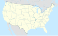 Location map of United States