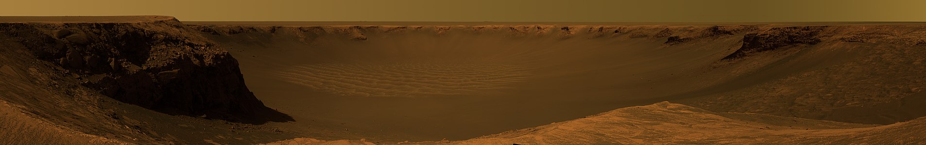 Victoria Crater, Cape Verde, Mars